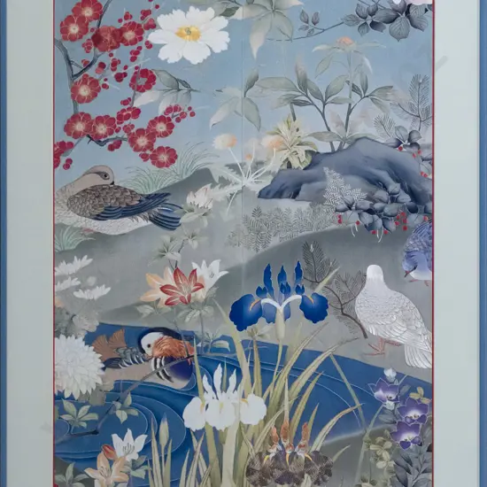 framed Honolulu Academy of Arts promotional poster H-790 W-470