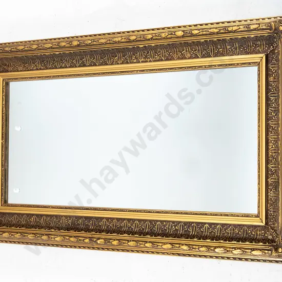 gilt framed wall mirror H-500 W-890
