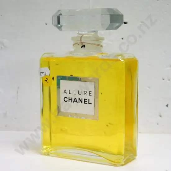 Chanel Allure sealed bottle H-180 W-110, marked Bottle Made in France