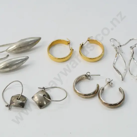 5 pairs asstd earrings