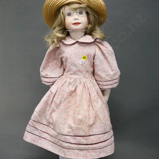 display doll with stand - marked Nemsco, H-550