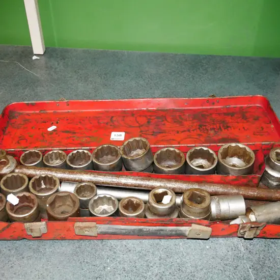 heavy duty Sidchrome socket set