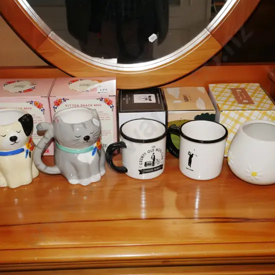 5x boxed coffee cups