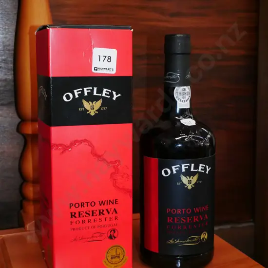 bottle of Offley Portugese port