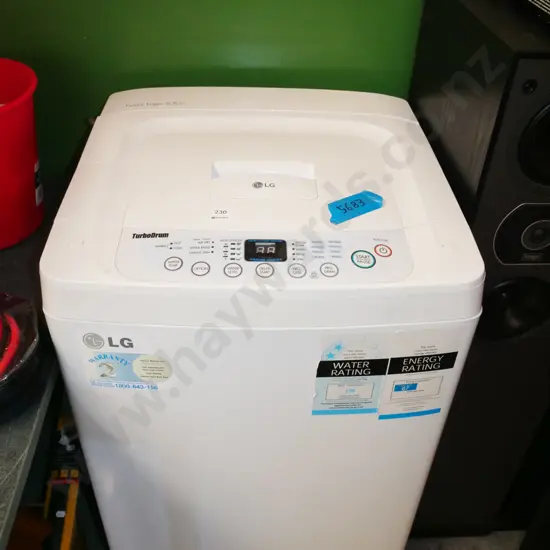 LG 5.5kg top load washing machine