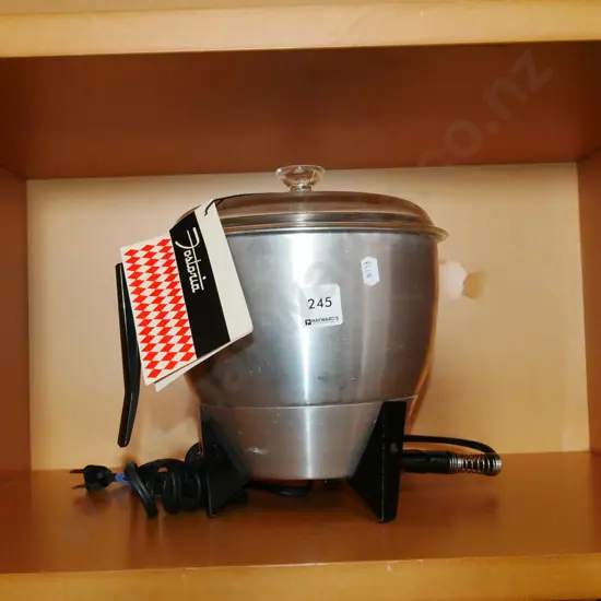 vintage electric 3 port corn popper