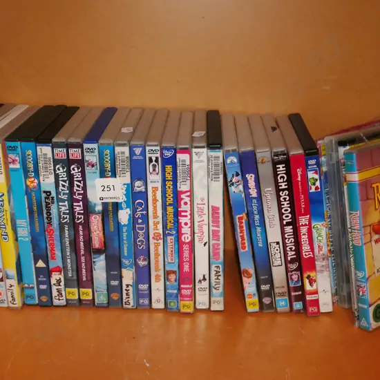 children's DVDs