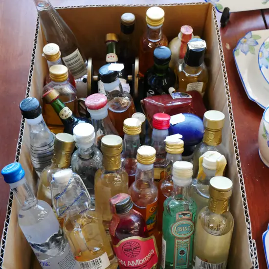 box of spirit miniatures