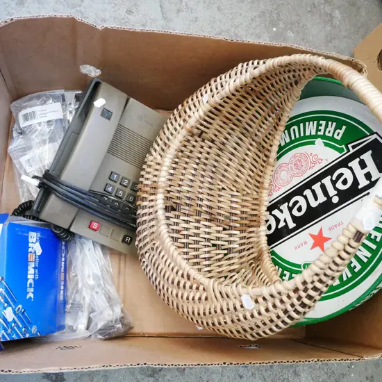 box; moon basket, digital phone, window hardware, tray etc