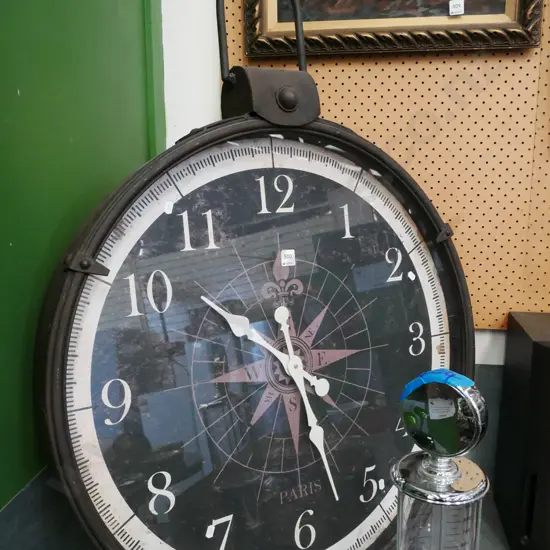 large French themed reproduction clock Diam-800