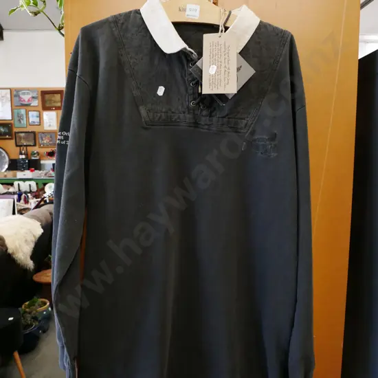 reproduction classic All Blacks rugby top
