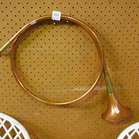 copper hunting horn