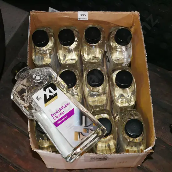 box of 12x 1L bottles water-based brush and roller cleaner