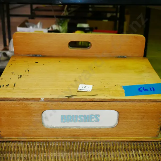 vintage shoe polish box