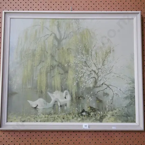 framed Vernon Ward print
