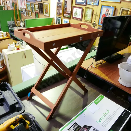 rimu butler's tray and stand