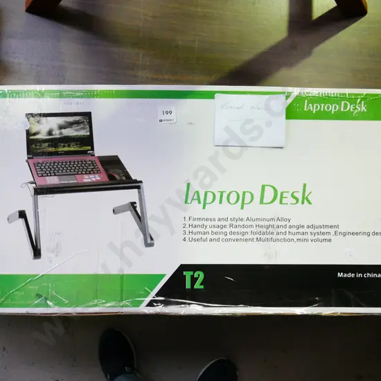 boxed as-new laptop desk