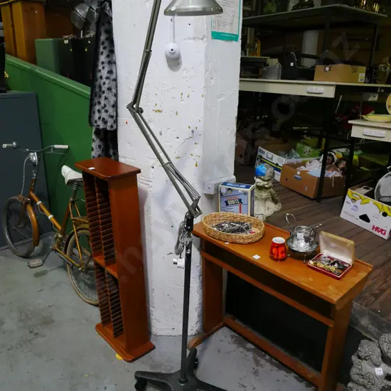 Superlux anglepoise lamp - adjustable height stand