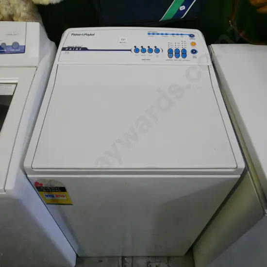 F&P Smartdrive top loader washing machine