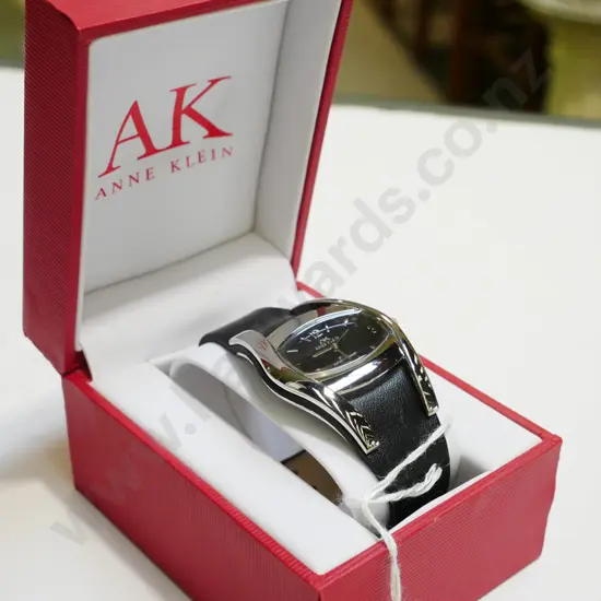 cased Anne Klein wristwatch