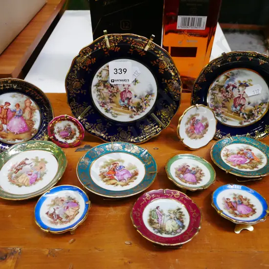 assorted Limoges miniatures