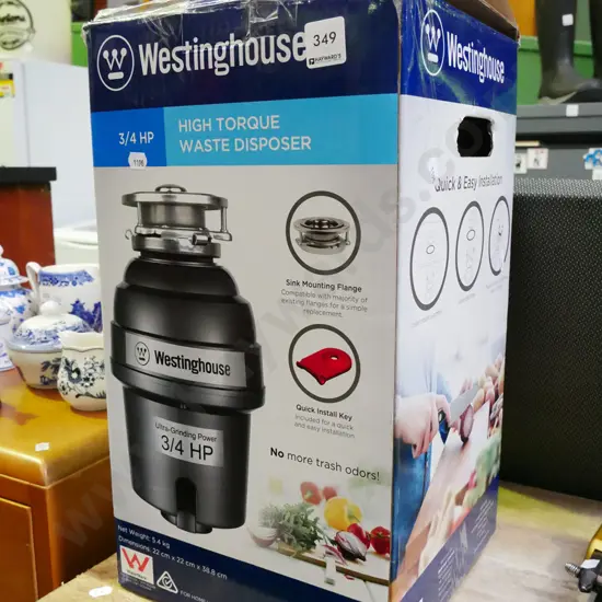 as-new Westinghouse waste disposal unit