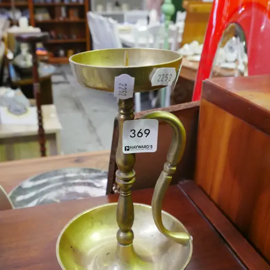 brass candlestick