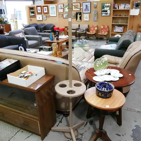 industrial style coat/umbrella stand