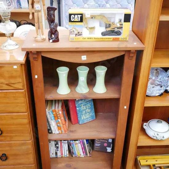 pine bookcase H-1165 W-670 D-335