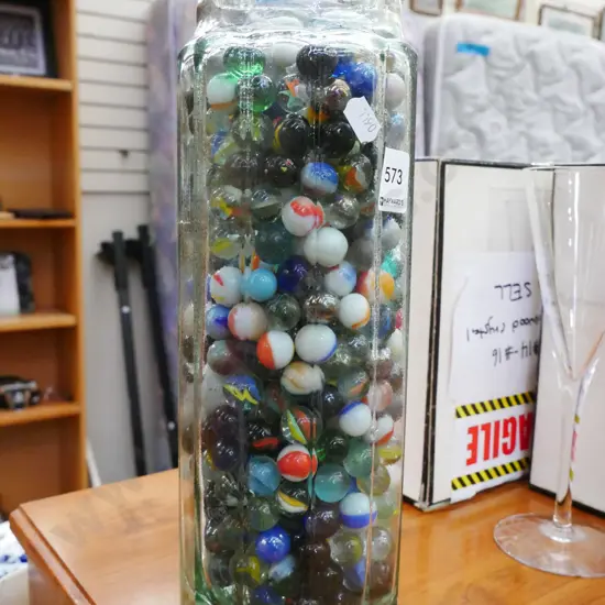canister of marbles H-300