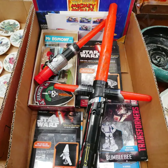 Star Wars items, first day covers etc