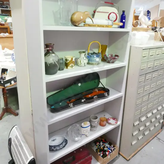 mdf melteca bookcase H-2000 W-900 D-300