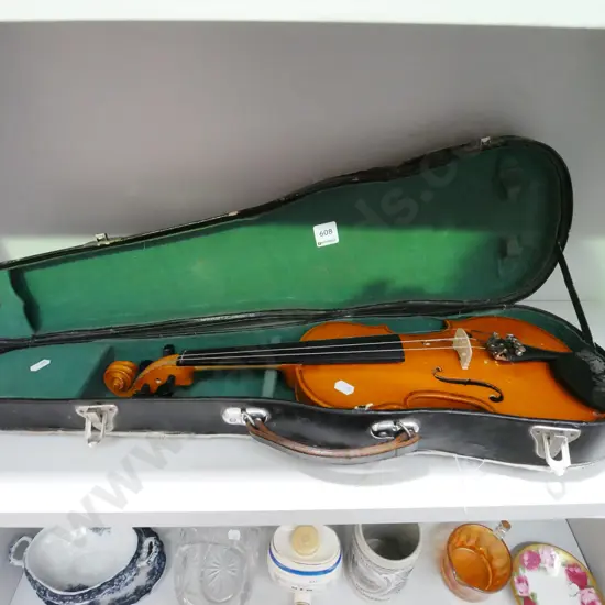 childs violin and carry case - no bow