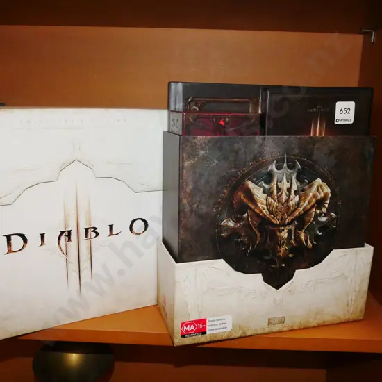 cased Diablo gamers collectors kit