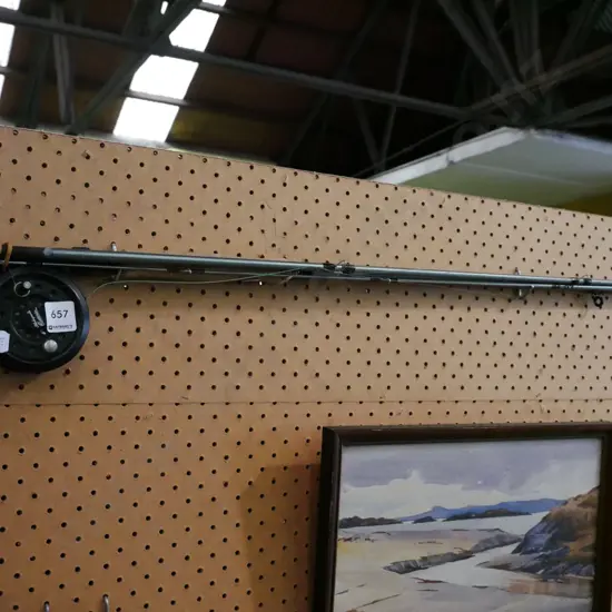 fly fishing rod and reel