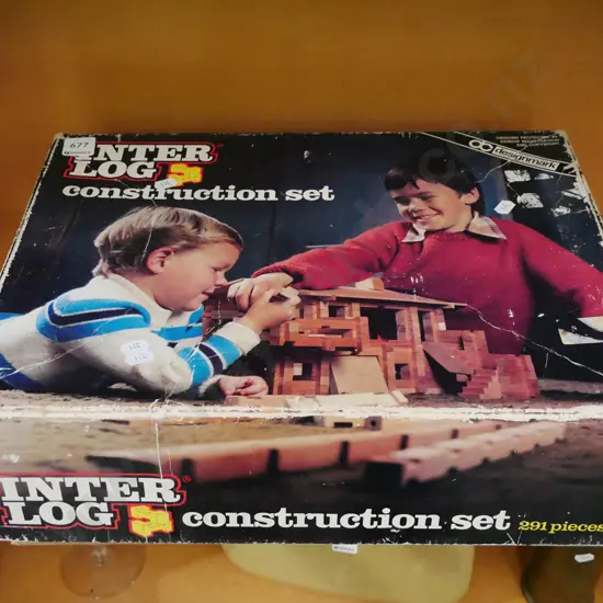 1980s Interlog construction set