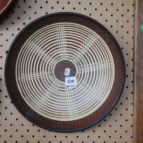 German pottery wall charger Diam-255