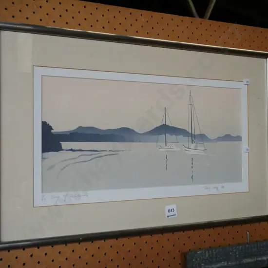 Terry Roy '85 - ltd edition print 10/44 -Bay of Islands
