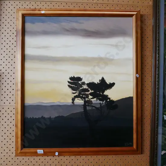 Kay. Gourley - framed watercolour - landscape