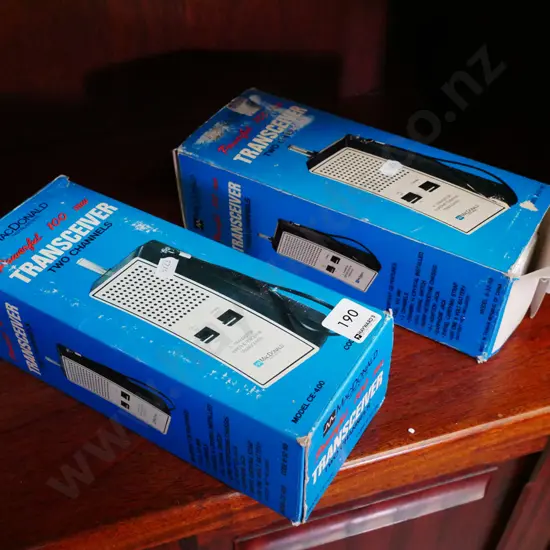 2x MacDonald instruments