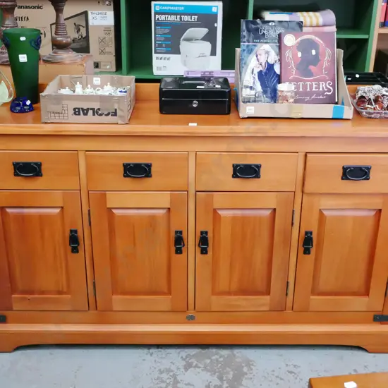 rimu 4 door 4 drawer sideboard H-900 W-1620 D-370