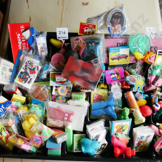 assorted erasers