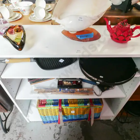 mdf melteca adjustable bookcase H-820 W-800 D-300