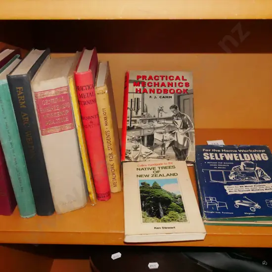 box; various engineering and other books