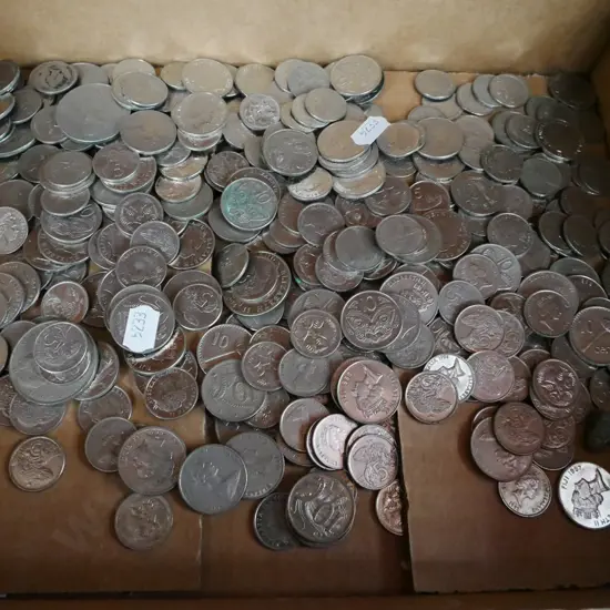 box of coins