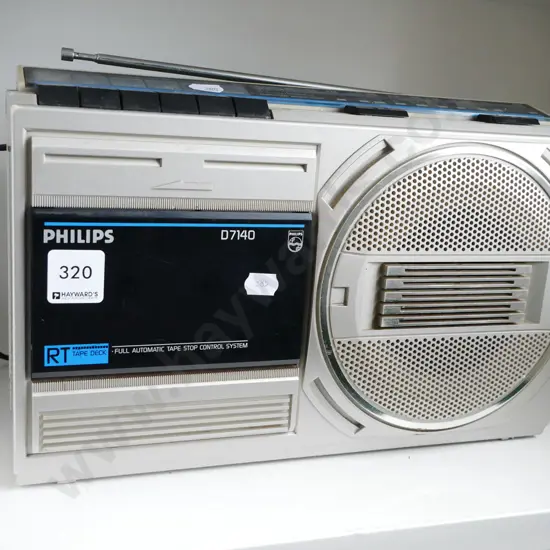 Phillips radio cassette player