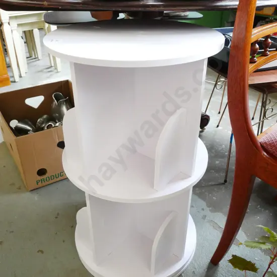 mdf melteca circular bookcase H-660 Diam-400