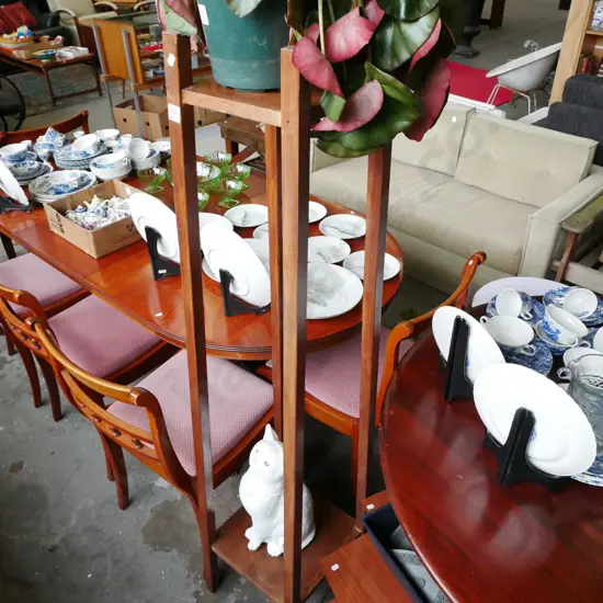 wooden plant stand H-1520