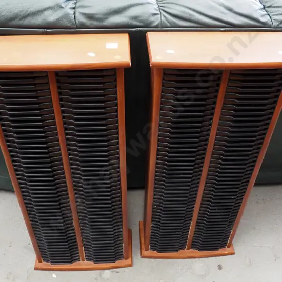 pair of matching CD towers H-835