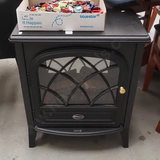 Dimplex faux log electric fire H-600 W-510 D-350